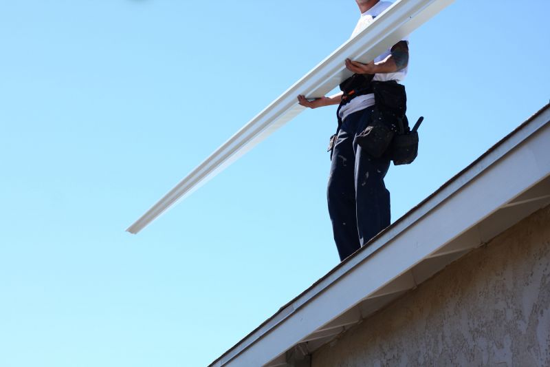 Metal Gutter Installation