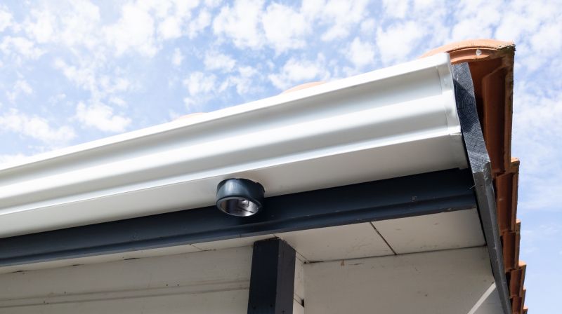 Metal Gutter Installation