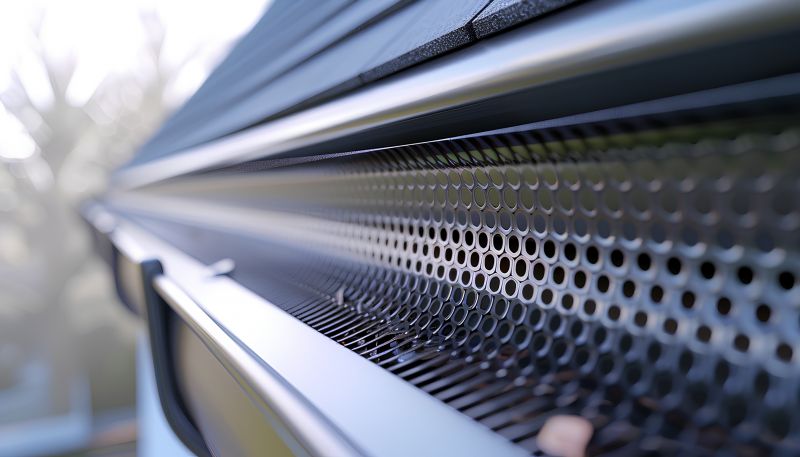 Metal Gutter Installation