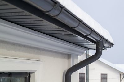 Finished Metal Gutter System