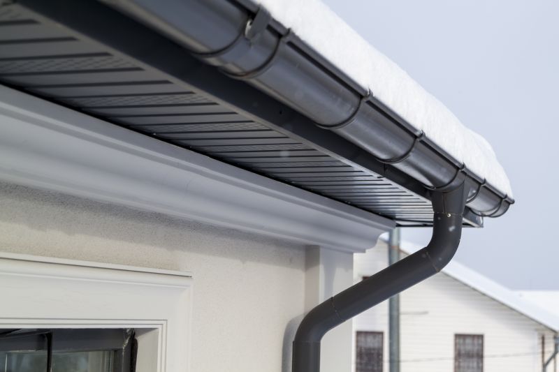 Finished Metal Gutter System