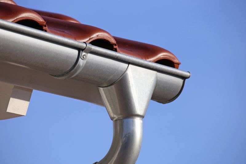 Close-up of Metal Gutter Details